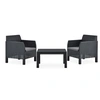 Image de Salon de jardin polypropylene 3 personnes 3 pieces