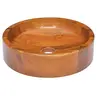 Image de Lavabo Bois de teck massif ?40x10 cm
