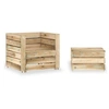 Image de 2-delige Loungeset pallet geïmpregneerd grenenhout316204