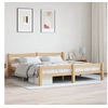 Image de Cadre de lit sans matelas bois massif de pin 180x200 cm