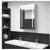 Image de Badkamerkast met spiegel en LED 50x13x70 cm betongrijs326495