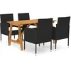 Image de 5-delige Tuinset zwart3068779