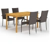 Image de 5-delige Tuinset bruin3067783