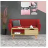 Image de Table basse Chêne Sonoma 100x49,5x43 cm Bois d ingénierie