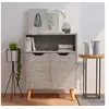 Image de Buffet gris béton 60x30x72 cm bois d'ingénierie326826