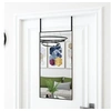 Image de Miroir de porte Noir 40x80 cm Verre et aluminium 327407