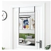 Image de Miroir de porte Noir 50x100 cm Verre et aluminium 327411