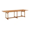 Image de Table à dîner de jardin 280x90x75 cm Bois d acacia massif
