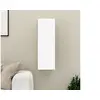 Image de Meuble TV Blanc 30,5x30x90 cm Bois d'ingénierie