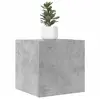 Image de Meuble TV mural Gris béton 30,5x30x30 cm