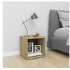 Image de Meuble TV chêne sonoma 37x35x37 cm bois d'ingénierie