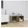 Image de Meubles TV 2 pcs chêne sonoma 37x35x37 cm bois d'ingénierie