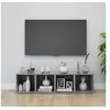 Image de Meubles TV 4 pcs gris béton 37x35x37 cm bois d'ingénierie