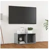 Image de Tv-meubel 72x35x36,5 cm bewerkt hout betongrijs805529