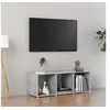 Image de Meuble TV, Armoire de Télévision, Meuble Télé de Salon, Armoire de Rangement Salle de Séjour Intérieur, Moderne, Gris Béton Bois d'Ingénierie