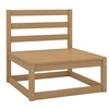 Image de Tuinmiddenbank massief grenenhout honingbruin805668