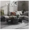 Image de Table basse gris brillant 103,5x60x35 cm bois d ingénierie