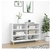 Image de Buffet blanc 103,5x35x70 cm bois d ingénierie