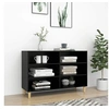 Image de Dressoir 103,5x35x70 cm bewerkt hout zwart806032