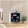 Image de Dressoir 57x35x70 cm bewerkt hout zwart806050