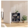 Image de Buffet gris brillant 57x35x70 cm bois d ingénierie