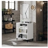 Image de Buffet blanc 57x35x70 cm bois d'ingénierie