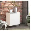 Image de Buffet blanc 60x35x70 cm bois d ingénierie
