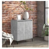 Image de Buffet gris béton 60x35x70 cm bois d ingénierie