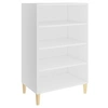 Image de Buffet Blanc 57x35x90 cm Aggloméré