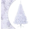 Image de Kunstkerstboom met standaard half 150 cm PVC wit328418