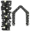 Image de Guirlande de Noël avec Lumières LED Guirlande Artificielle Décoration de Guirlande Ornement Jardin Arrière-cour 329190