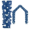 Image de Guirlande de Noël avec Lumières LED Guirlande Artificielle Décoration de Guirlande Ornement Jardin Arrière-cour 329192