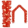 Image de Guirlande de Noël avec Lumières LED Guirlande Artificielle Décoration de Guirlande Ornement Jardin Arrière-cour 329196