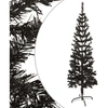 Image de Kerstboom smal 150 cm zwart329218