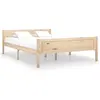 Image de Cadre de lit sans matelas bois massif de pin 160x200 cm