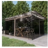 Image de Prieel met klamboe LED-lichtslinger 180 g/m² 4x3x2,73 m taupe3070319