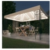 Image de Prieel met LED-lichtslinger 3x4 m cràmekleurig3070321