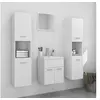 Image de Ensemble de meubles de salle de bain Blanc Aggloméré