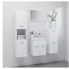 Image de Ensemble de meubles de salle de bain Blanc Aggloméré