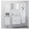 Image de Ensemble de meubles de salle de bain Blanc Aggloméré