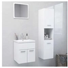 Image de Ensemble de meubles de salle de bain Blanc Aggloméré