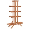 Image de Support pour plantes 83x25x132 cm Bois de sapin massif