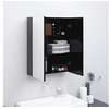 Image de Badkamerkast met spiegel 60x15x75 cm MDF antracietkleurig331529