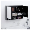Image de Badkamerkast met spiegel 80x15x60 cm MDF antracietkleurig331536
