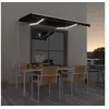 Image de Luifel automatisch met LED en windsensor 300x250 cm antraciet3068874