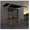 Image de Luifel automatisch met LED en windsensor 400x300 cm antraciet3068914