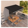 Image de Luifel handmatig uittrekbaar 400x350 cm antracietkleurig3068979