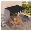 Image de Luifel automatisch uittrekbaar 400x350 cm antracietkleurig3068989