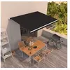 Image de Luifel handmatig uittrekbaar 450x350 cm antracietkleurig3068999