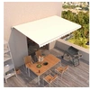 Image de Luifel handmatig uittrekbaar 500x350 cm cràmekleurig3069017